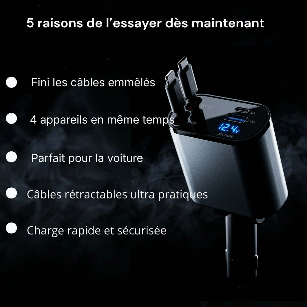 Puissance, discrétion, perfection.