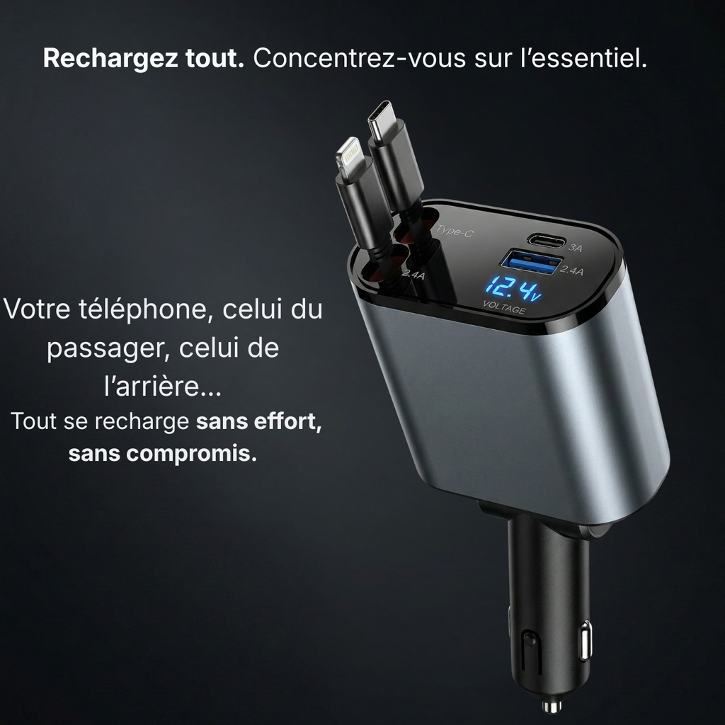 Puissance, discrétion, perfection.