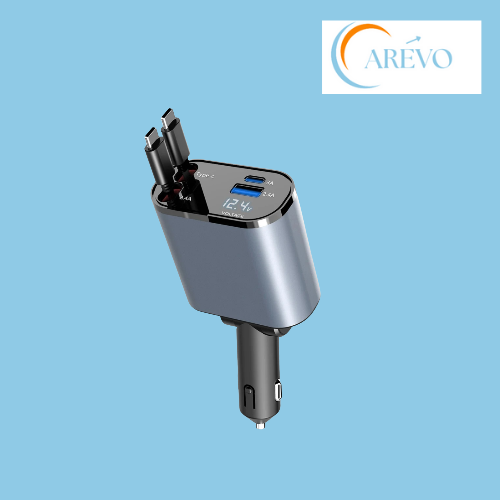 Chargeur rapide 4-en-1 pour voiture