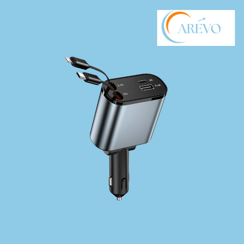 Chargeur rapide 4-en-1 pour voiture