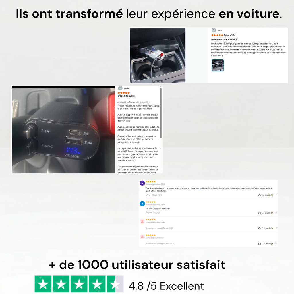 Puissance, discrétion, perfection.